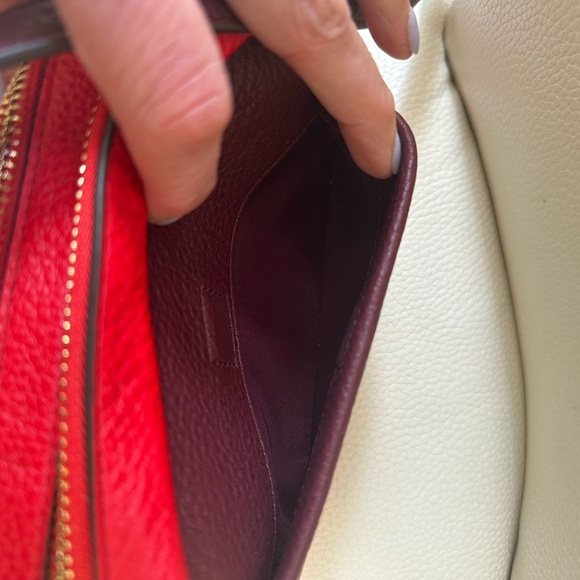 Tory Burch NWT Perry Patchwork Hearts 💕Mini Bag Leather Crossbody Adjustable - Picture 8 of 14